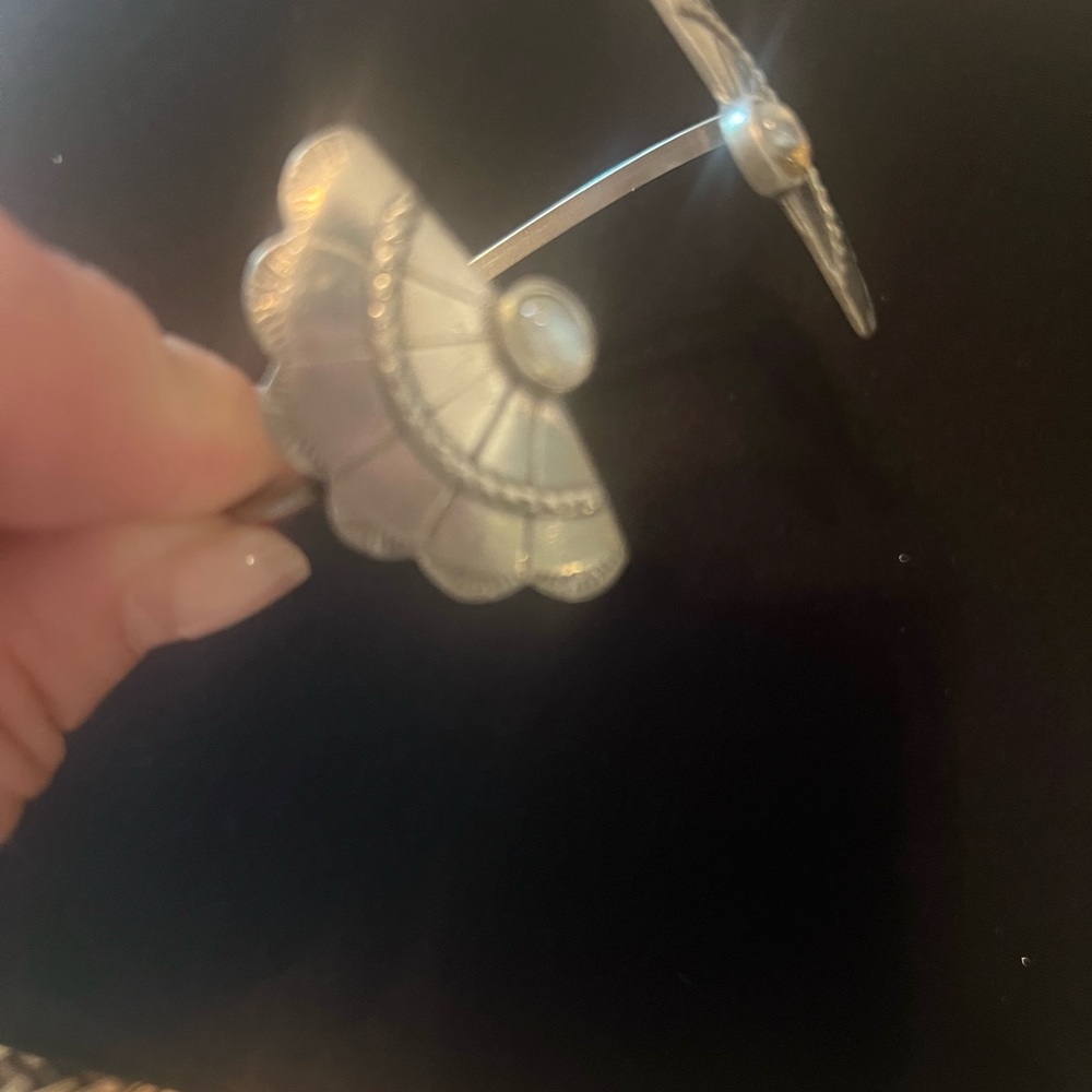 Western Split Concha Open Cuff - image 3